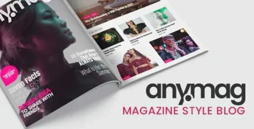 Anymag Theme GPL v2.9.6 – Magazine Style WordPress Blog